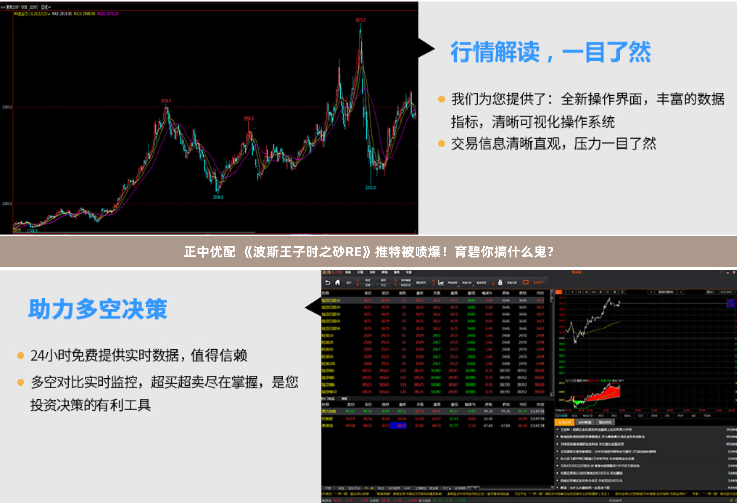 正中优配 《波斯王子时之砂RE》推特被喷爆！育碧你搞什么鬼？