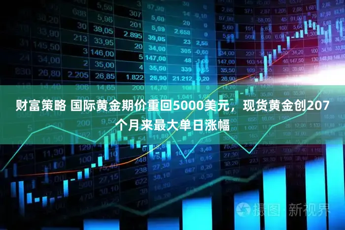 财富策略 国际黄金期价重回5000美元，现货黄金创207个月来最大单日涨幅