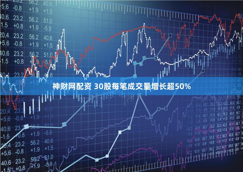 神财网配资 30股每笔成交量增长超50%