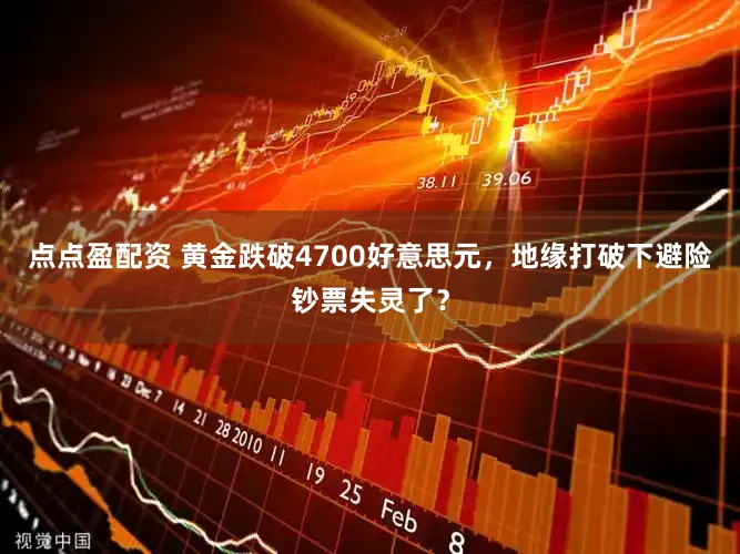 点点盈配资 黄金跌破4700好意思元，地缘打破下避险钞票失灵了？