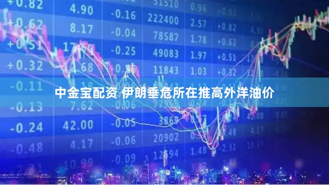 中金宝配资 伊朗垂危所在推高外洋油价