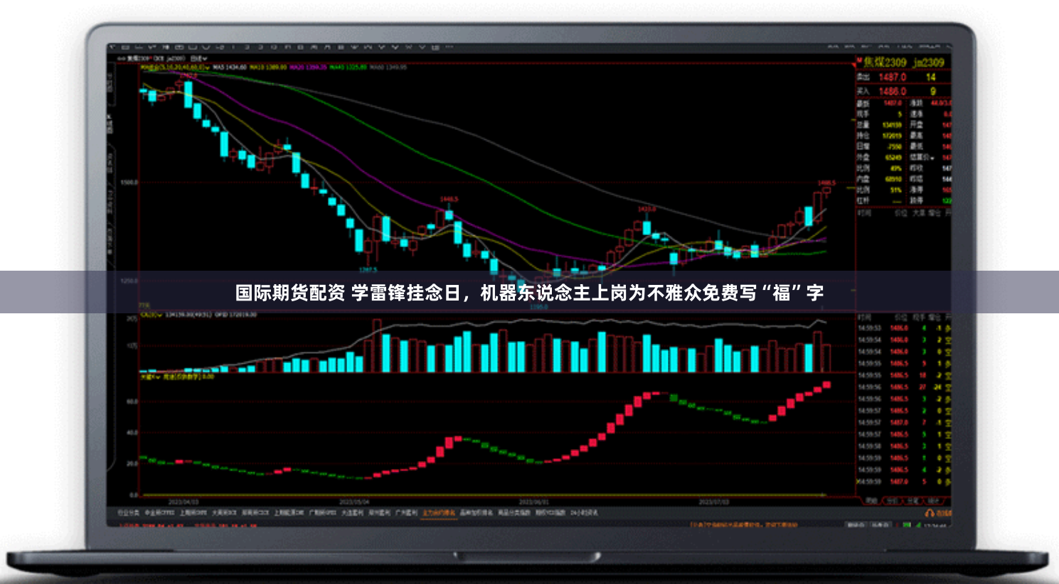 国际期货配资 学雷锋挂念日，机器东说念主上岗为不雅众免费写“福”字